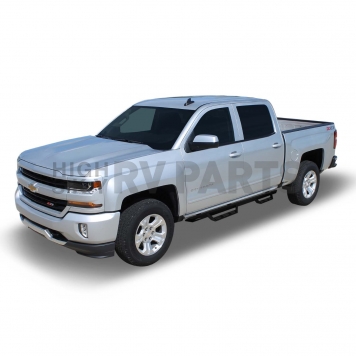 Raptor Series Nerf Bar Black Matte Steel - GTS16CH-6