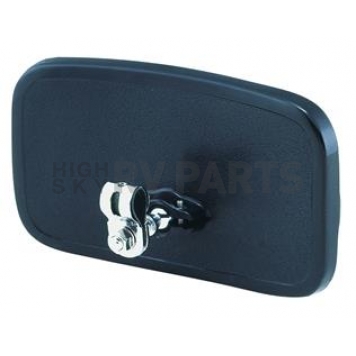 K-Source Exterior Mirror Manual Rectangular Black Single - CL082
