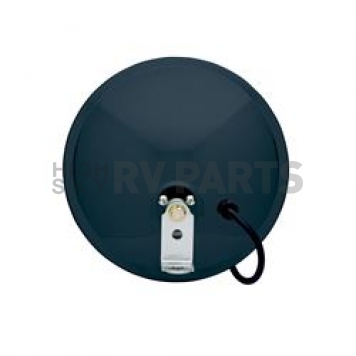 K-Source Exterior Mirror Manual Round Black Single - CL085BOSH