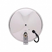 K-Source Exterior Mirror Manual Round Silver Single - CL085OSH