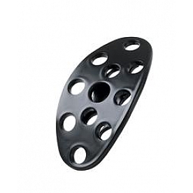 Lokar Performance Brake And Clutch Pedal Pad Set - Steel Black - XBAG6152
