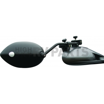 Milenco America Exterior Towing Mirror Manual Oval Set Of 2 - MIL2899