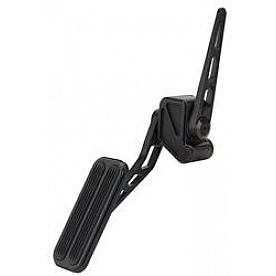 Lokar Performance Accelerator Pedal - Black Aluminum - XBAG6164