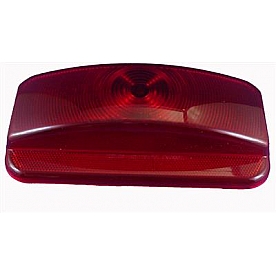 Fasteners Unlimited Tail Light Lens - Dome Red - 89187