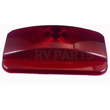 Fasteners Unlimited Tail Light Lens - Dome Red - 89187