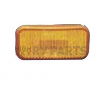 Fasteners Unlimited Tail Light Lens - Rectangular Amber - 89237A