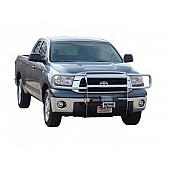 Mile Marker Brush Guard Tubular Chrome Plated Silver Steel - 5026751C