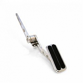 Vintage Parts Accelerator Pedal - Silver Aluminum - 62407