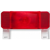 Optronics Tail Light Lens - Rectangle Red Single - AST61BP