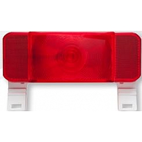 Optronics Tail Light Lens - Rectangle Red Single - AST61BP