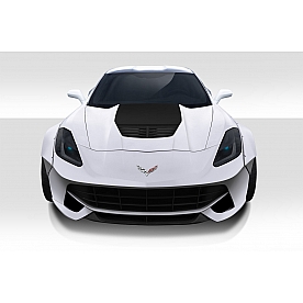Extreme Dimensions Hood - Fiberglass Black - 112419