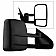 Xtune Exterior Towing Mirror Electric Rectangular Single - 9935428