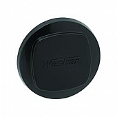 Wesbar Tail Light Lens - Round Black Insert Single - 802652