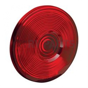 Wesbar Tail Light Lens - Round Red Single - 802651