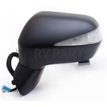 K-Source Exterior Mirror Electric OEM Black Single - 63600H