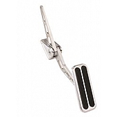 Lokar Performance Accelerator Pedal - Silver Aluminum - BAG6149
