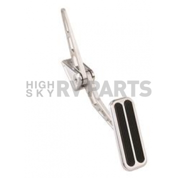 Lokar Performance Accelerator Pedal - Silver Aluminum - BAG6149