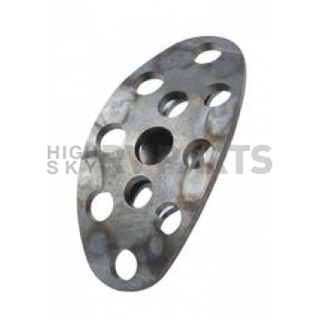 Lokar Performance Brake And Clutch Pedal Pad Set - Steel Silver - BAG6155