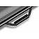 N-Fab Nerf Bar - Truck Wheel to Wheel Black Gloss Textured Powder Coated Steel Round - F1577RC4