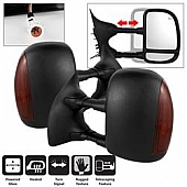 Xtune Exterior Towing Mirror Manual OEM Set Of 2 - 9935671