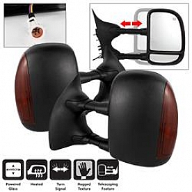 Xtune Exterior Towing Mirror Manual OEM Set Of 2 - 9935671