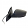 K-Source Exterior Mirror Electric OEM Black Single - 63608H