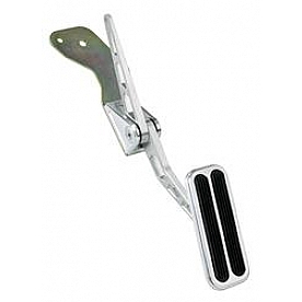 Lokar Performance Accelerator Pedal - Silver Aluminum - BAG6178