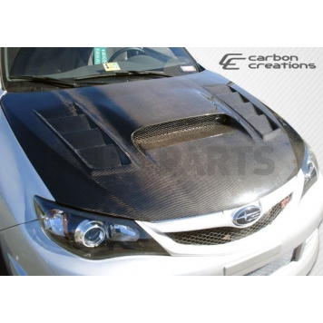 Extreme Dimensions Hood - Gloss Carbon Fiber Black - 104657-2