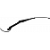 Help! By Dorman WindShield Wiper Arm 24-1/2 Inch Black Single - 42722