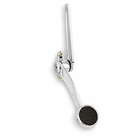 Lokar Performance Accelerator Pedal - Silver Steel - BAG6189