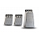 Lokar Performance Brake And Clutch Pedal Pad Set - Aluminum - BAG6190