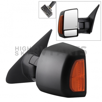 Xtune Exterior Towing Mirror Electric Rectangular Single - 9937590