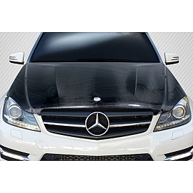 Extreme Dimensions Hood - Gloss Carbon Fiber Black - 112987