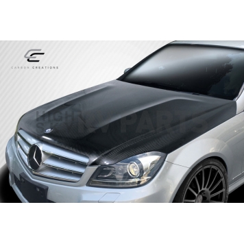 Extreme Dimensions Hood - Gloss Carbon Fiber Black - 112987-1