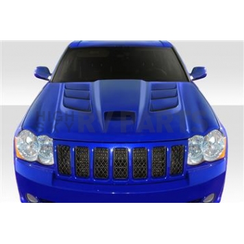 Extreme Dimensions Hood - Fiberglass Reinforced Plastic Black - Viper - 113006