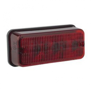 J.W. Speaker Tail Light Lens - Acrylic Red Single - 4420511