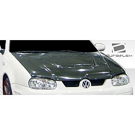 Extreme Dimensions Hood - Primered Fiberglass Black - 104524