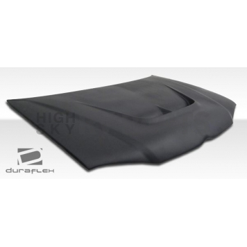 Extreme Dimensions Hood - Primered Fiberglass Black - 104524-5