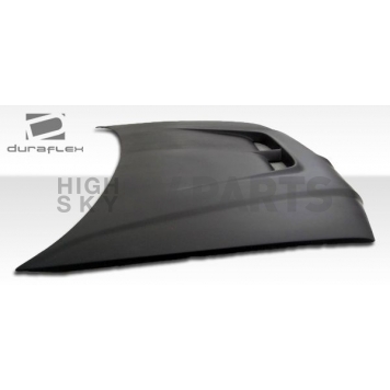 Extreme Dimensions Hood - Primered Fiberglass Black - 104524-6