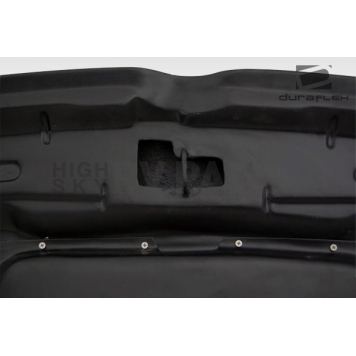 Extreme Dimensions Hood - Primered Fiberglass Black - 104524-8