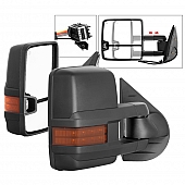 Xtune Exterior Towing Mirror Electric Rectangular Set Of 2 - 9936692