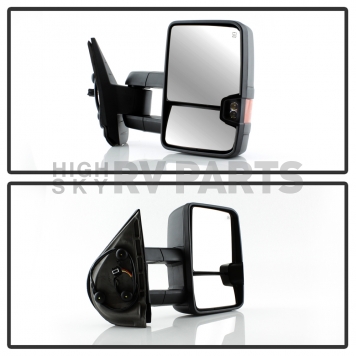 Xtune Exterior Towing Mirror Electric Rectangular Set Of 2 - 9936692-1