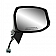 K-Source Exterior Mirror Electric OEM Black Single - 63621H