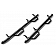 N-Fab Nerf Bar - Truck Wheel to Wheel Black Matte Textured Powder Coated Steel Round - C1470RC4TX