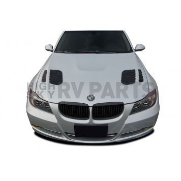 Extreme Dimensions Hood - Primered Fiberglass Gray - 108916