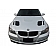 Extreme Dimensions Hood - Primered Fiberglass Gray - 108916