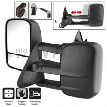 Xtune Exterior Towing Mirror Manual OEM Set Of 2 - 9935824