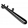 N-Fab Nerf Bar - Truck Wheel to Wheel Black Matte Textured Powder Coated Steel Round - C1470RCTX