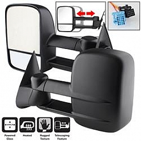 Xtune Exterior Towing Mirror Manual OEM Set Of 2 - 9935763
