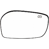 Help! By Dorman Exterior Mirror Glass Rectangular Power Single - 56463